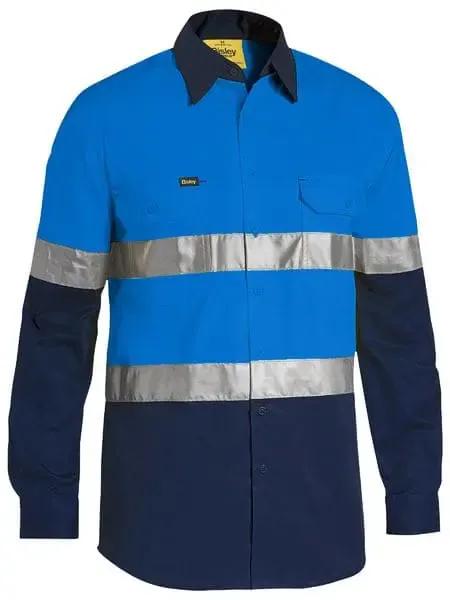 Bisley 3M Taped Cool Lightweight Hi Vis Shirt BS6696T Bisley Workwear